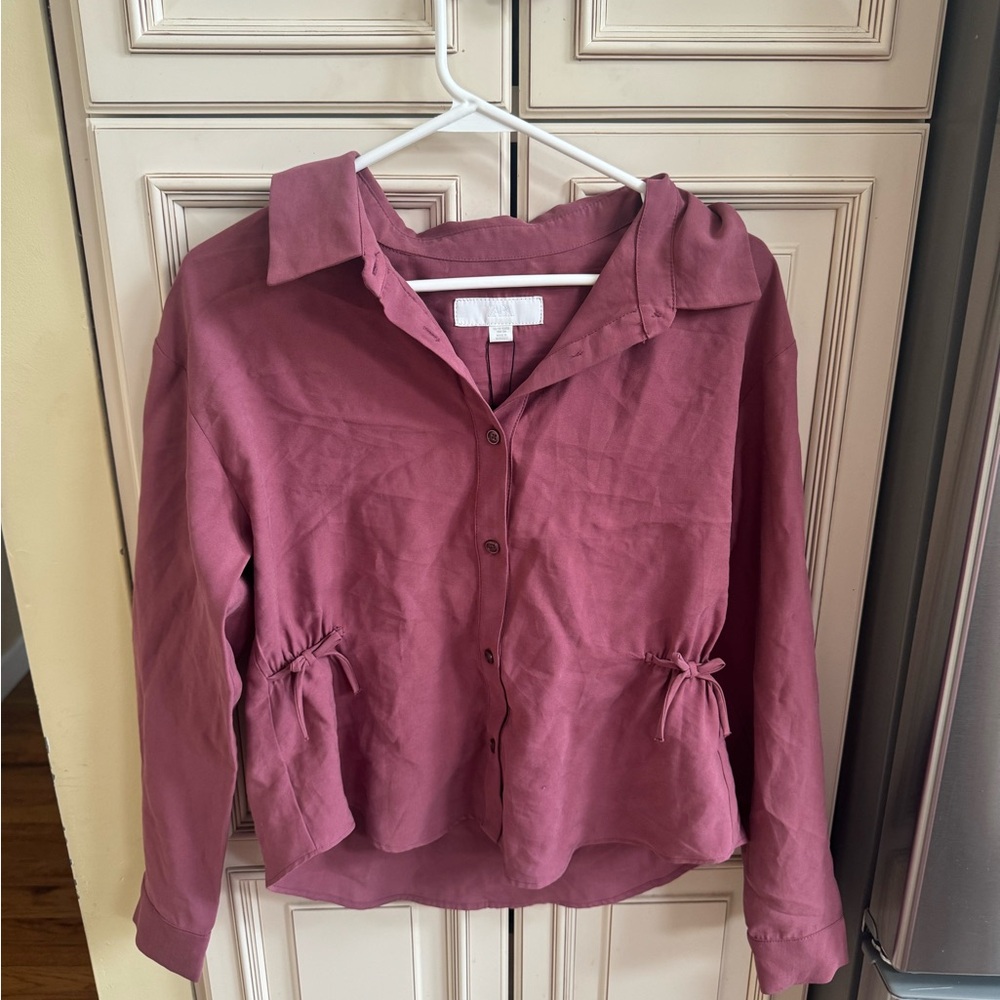 Zara Red Utility Jacket Matching Set